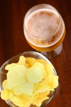 Glass of beer Stock Photos