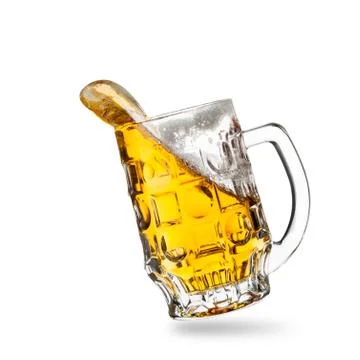 Glass of beer Stock Photos