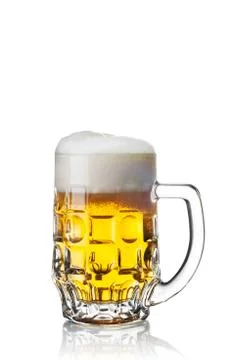 Glass of beer Stock Photos