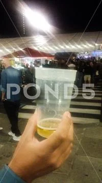 A glass of beer Stock Photos
