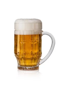 Glass of beer Stock Photos