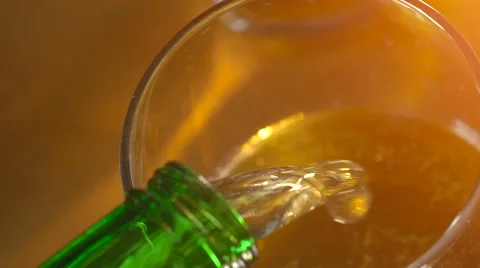 Glass of beer top view Stock Footage 62516309