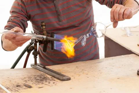 Glass-blower Stock Photos