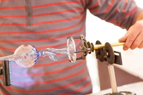 Glass-blower Stock Photos