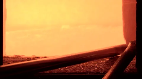 Glass-blower working in his workshop Video stock 58210580