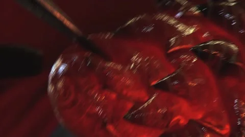 Glass Blowing Closeups Stock Footage 40524013