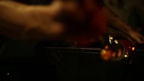 Glass Blowing Stock Footage