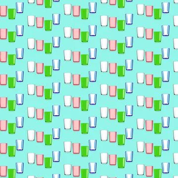 Glass blue Stock Illustration