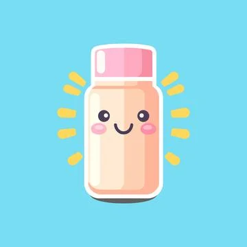 Glass bottle with drink icon vector illustration Stock Illustration