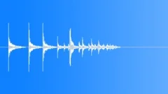Glass Bottle, Dropped on Stone Floor, Clink, Not Breaking, V1 Sound Effect