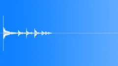 Glass Bottle, Dropped On Stone Floor, Clink, Not Breaking, V4 Sound Effect