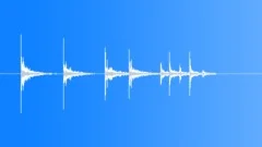 Glass Bottle, Dropped On Stone Floor, Clink, Not Breaking, V5 Sound Effect
