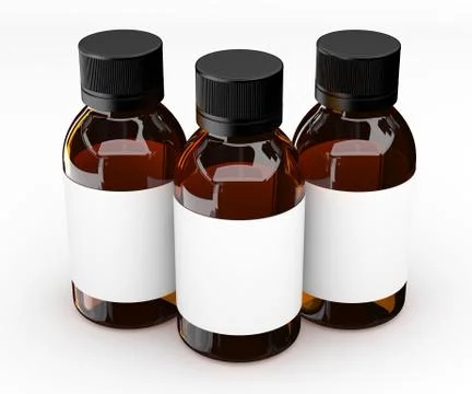 Glass Bottle Stock Illustration