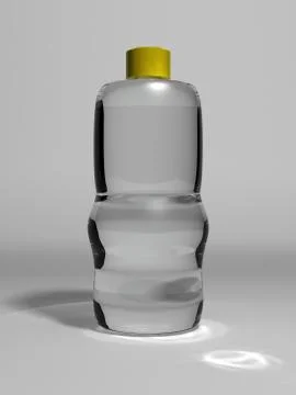 Glass bottle Stock Illustration