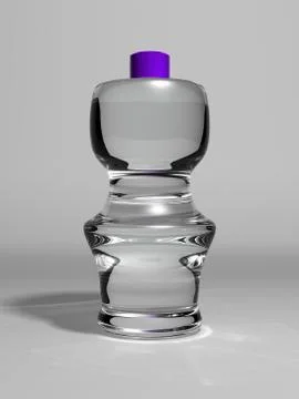 Glass bottle Stock Illustration