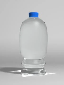 Glass bottle Stock Illustration