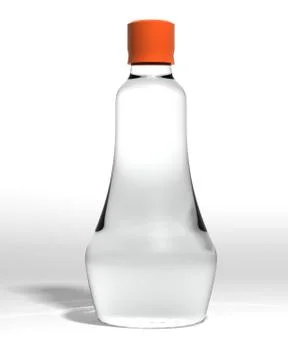 Glass bottle Stock Illustration