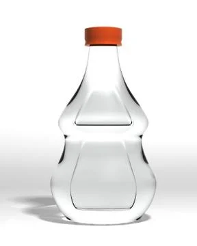 Glass bottle Stock Illustration