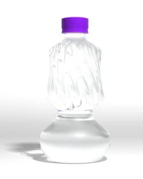 Glass bottle Stock Illustration