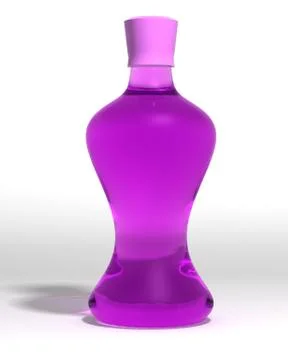 Glass bottle Stock Illustration