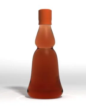 Glass bottle Stock Illustration