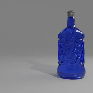 Glass bottle Stock Illustration