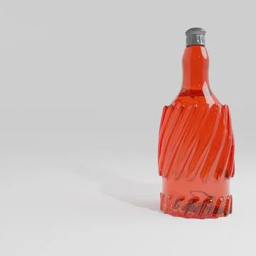 Glass bottle Stock Illustration