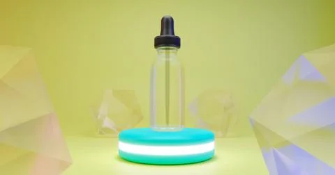 Glass bottle Stock Illustration