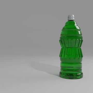 Glass bottle Stock Illustration