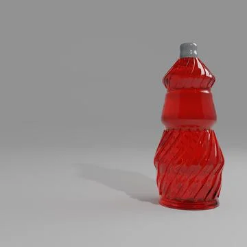 Glass bottle Stock Illustration