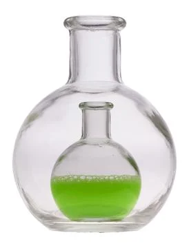 Glass bottle Stock Photos