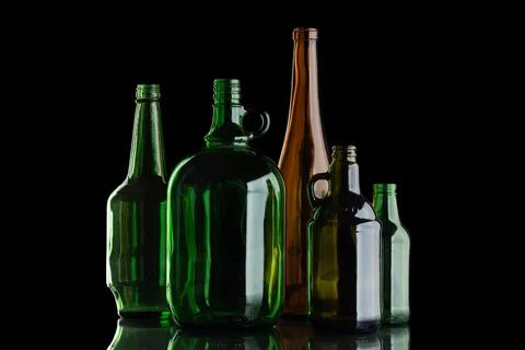 Glass bottle Stock Photos
