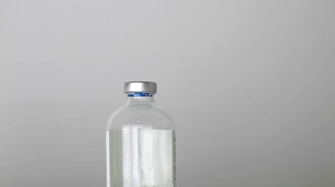 Glass bottles Stock Footage 8576469