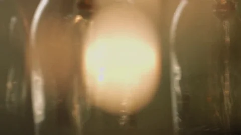 Glass Bottles On The Line 動画素材 73292999