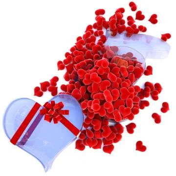 Glass box Illustrazione stock