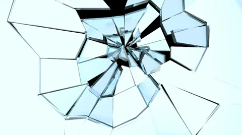 Glass Break 02 Stock Footage 33575472
