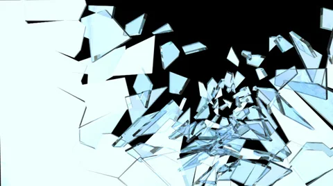 Glass Break 03 Stock Footage 33634388