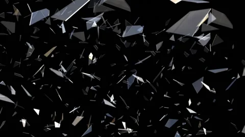Glass Break 1 Stock Footage 40865001