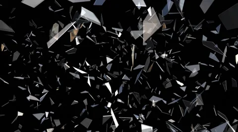 Glass Break 12 Video stock 40864719
