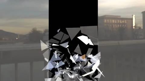 Glass Break  13 Video stock 40864711