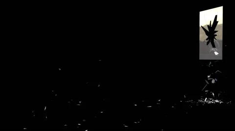 Glass Break 3 스톡 동영상 40864991