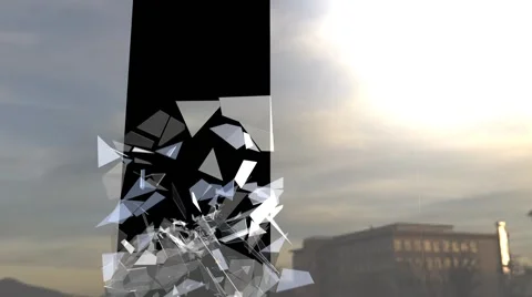 Glass Break 6 스톡 동영상 40864967