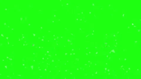Glass breaking animation on chroma key screen shattering into small pieces .. Stockbeeldmateriaal 343551503