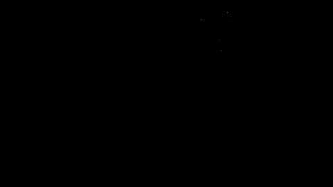 Glass breaking in slow motion on black background Stock Footage 126227002
