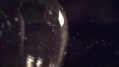 Glass Breaking Slow Motion Stock Footage 82844366