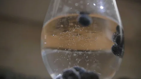 Glass Bubbles Low Angle 4 Stock Footage 101855532