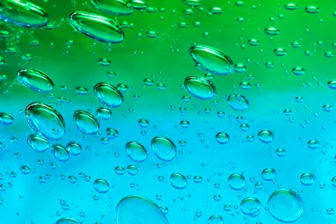 Glass bubbles Stockfoto's