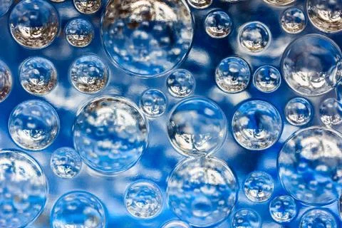 Glass bubbles Stock Photos