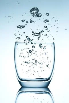 Glass of bubbles Stock Photos