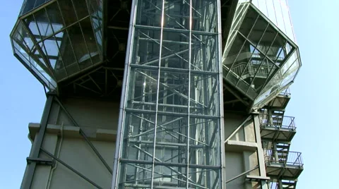 Glass building elephantine 스톡 동영상 4161014